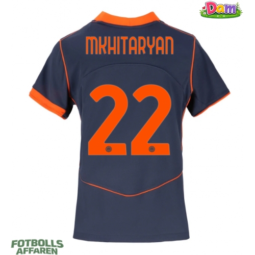 Inter Milan Henrikh Mkhitaryan #22 Tredje Tröja Kvinnor 2025-26 Kortärmad
